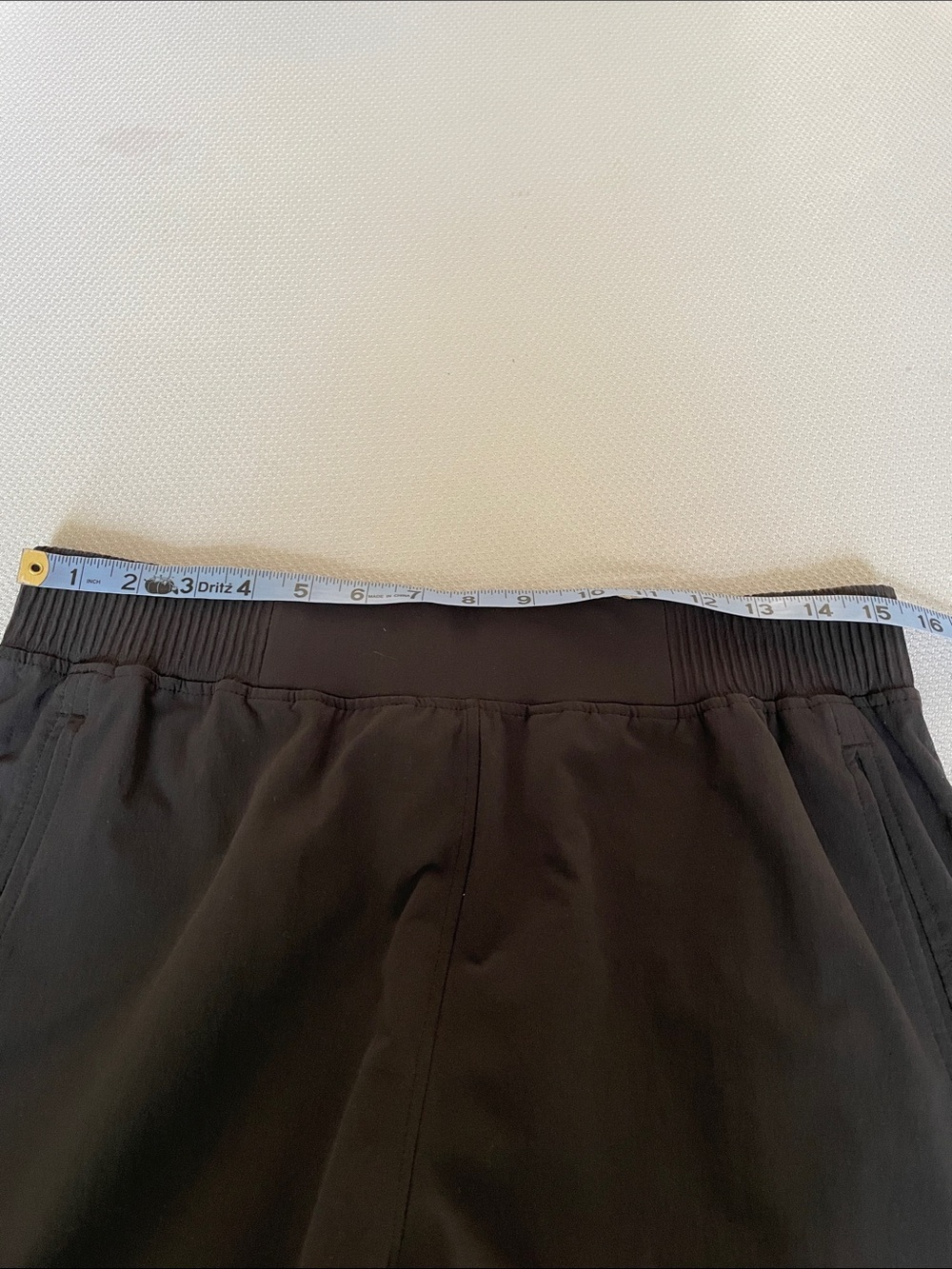 Lululemon Black Stretch Woven Wide Leg High Rise Cropped Pants Size Large - Picture 8 of 13